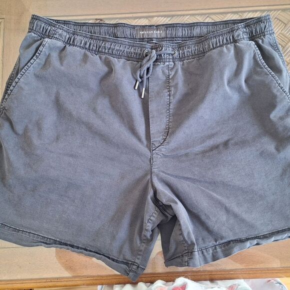 Men’s American Eagle Lived-In Flex 5.5" Trekker Short COMFORT Washed Black XL - Picture 11 of 11